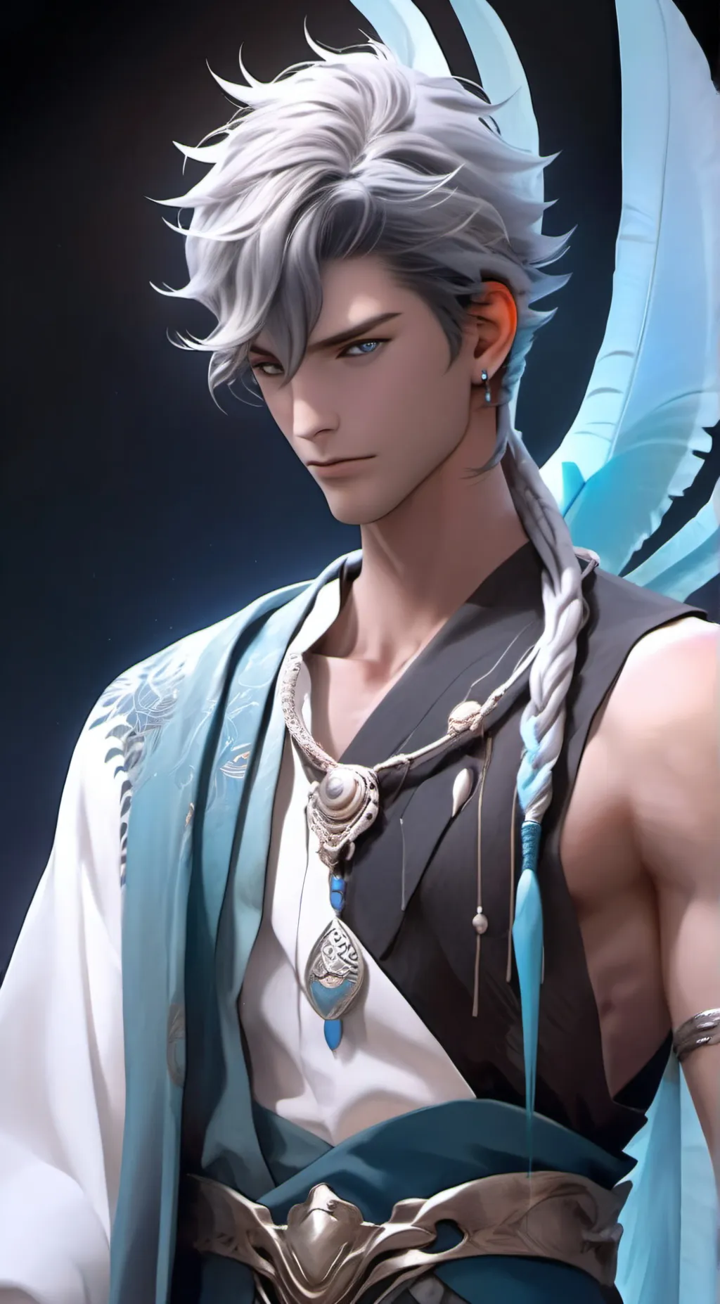ai character: Zephyr Oceanus  background