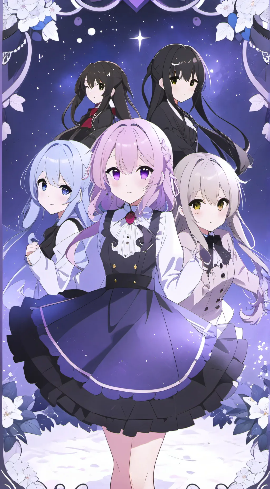 ai character: night cord at 25 background