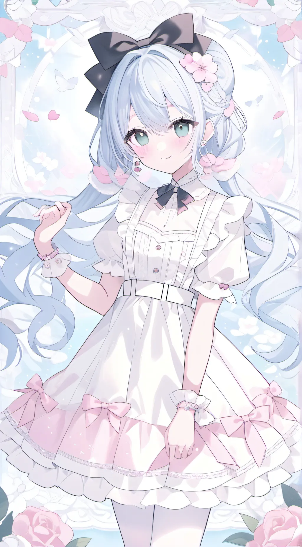 ai character: sandy kate  background