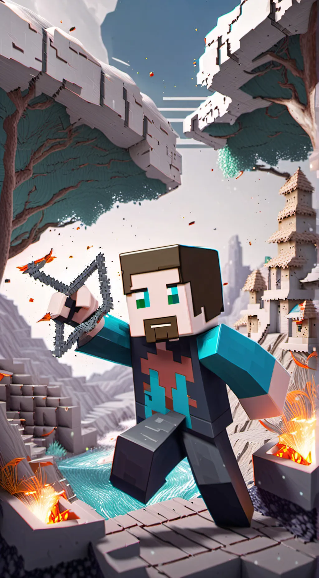 ai character: Dimpy the noob background