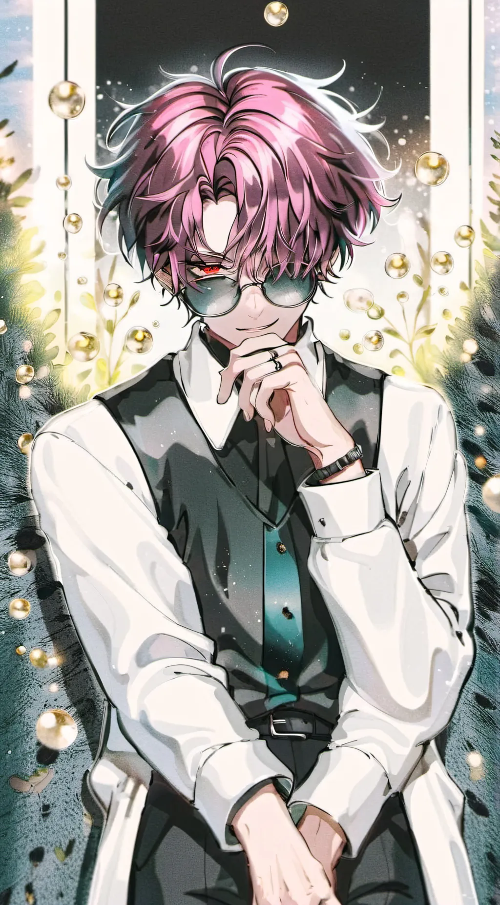 ai character: Fred background