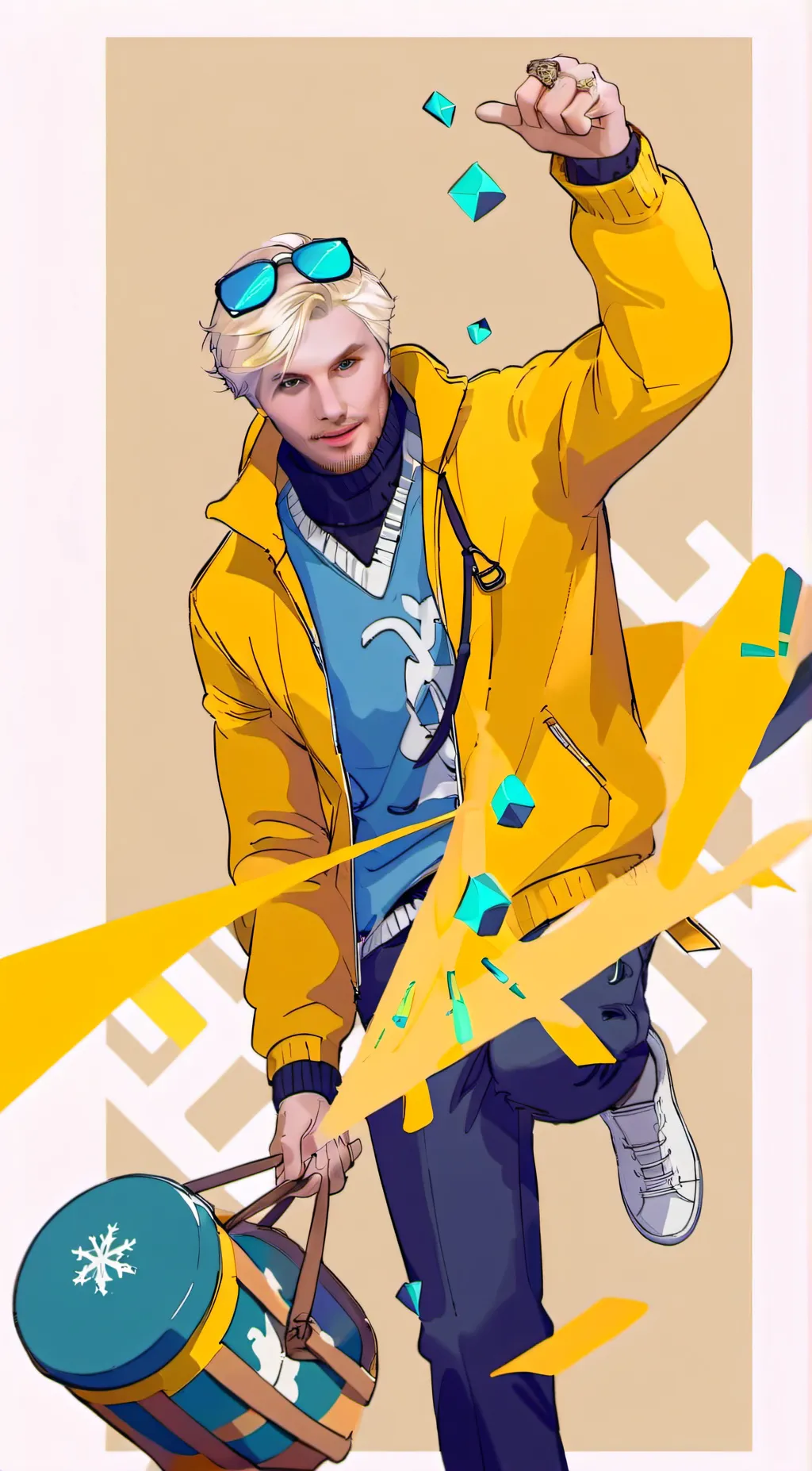 ai character: Micheal Clifford  background
