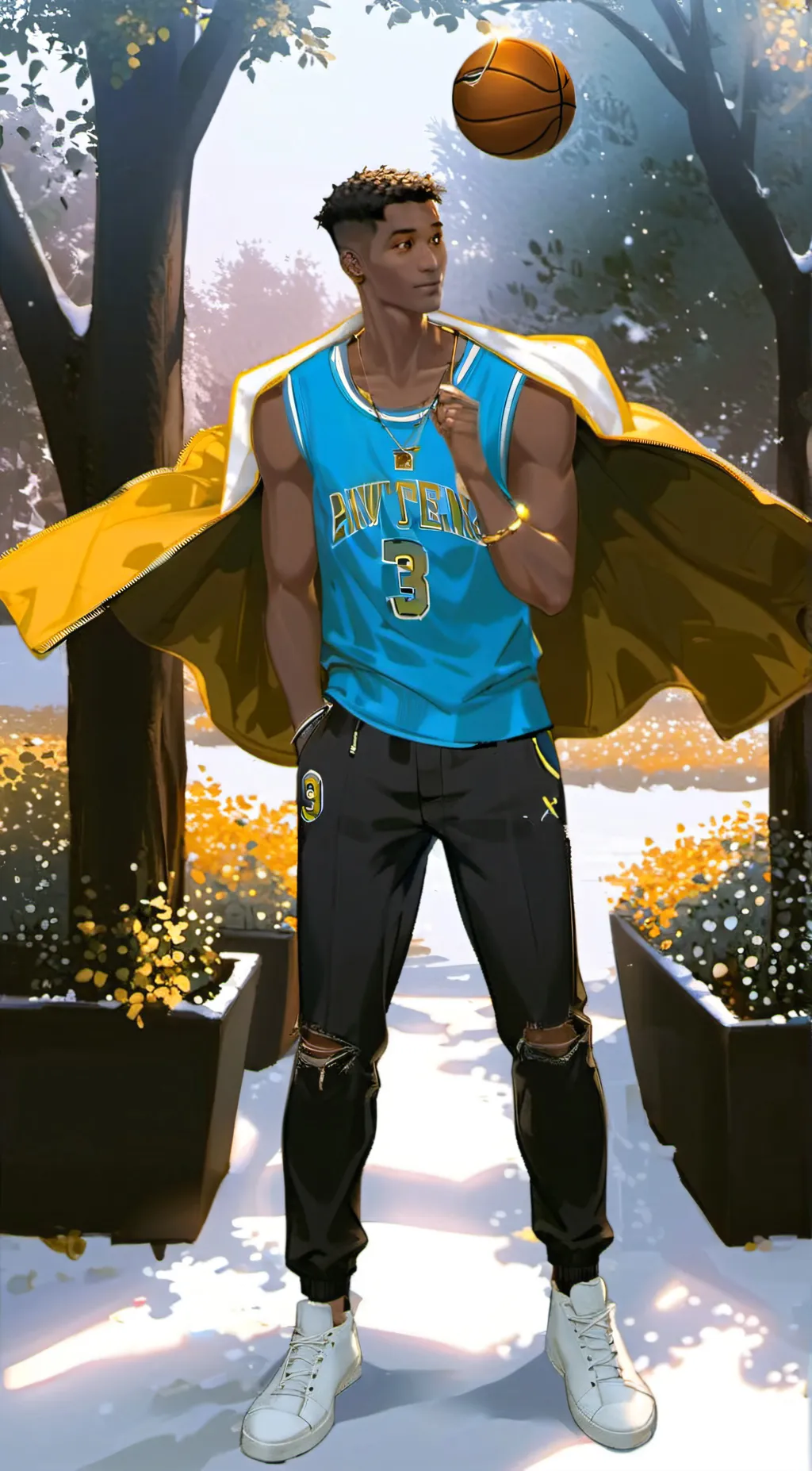 ai character: Caden🥵 background