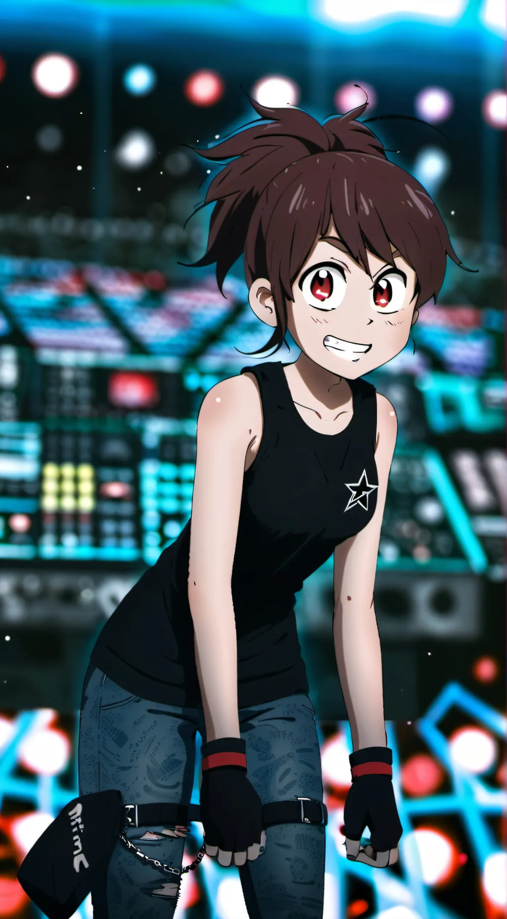 ai character: Luna Loud background
