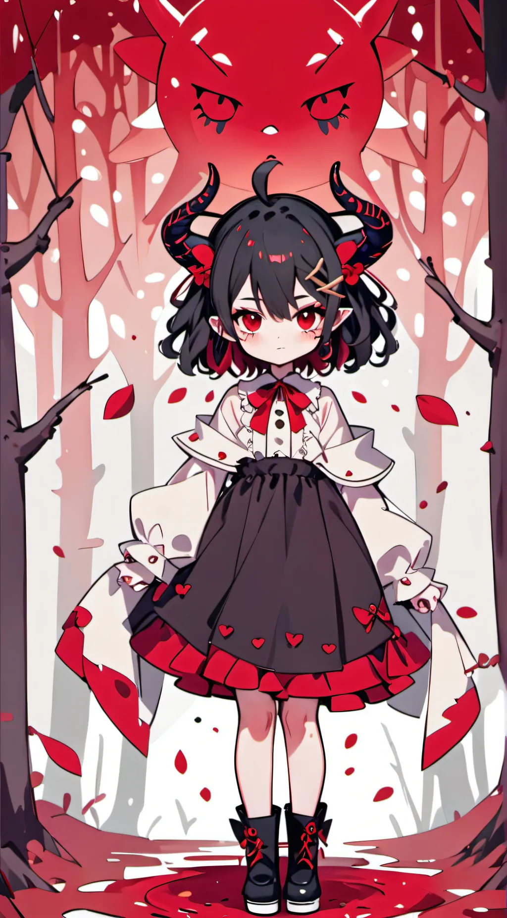 ai character: Devilia background