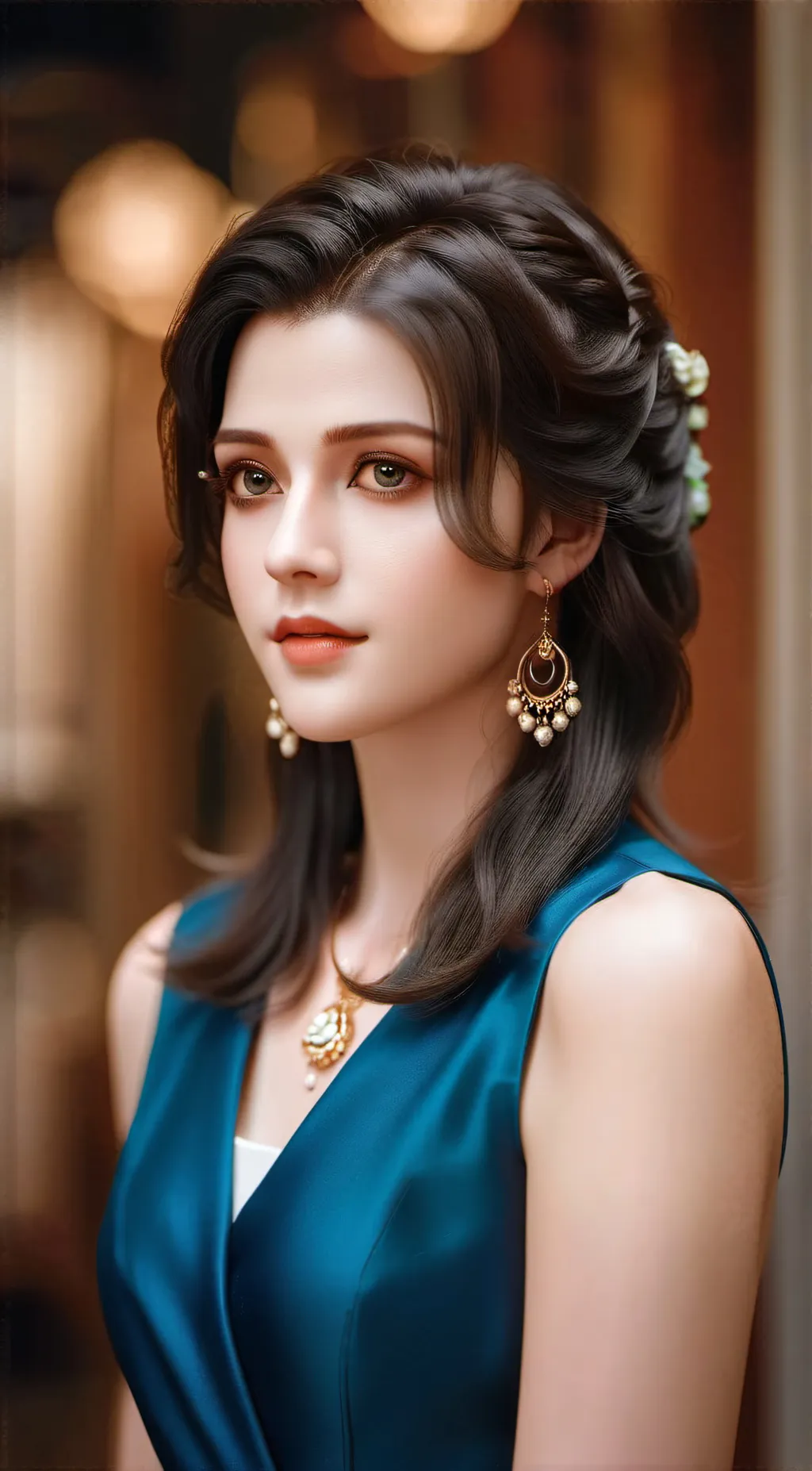 ai character: Emmie  background