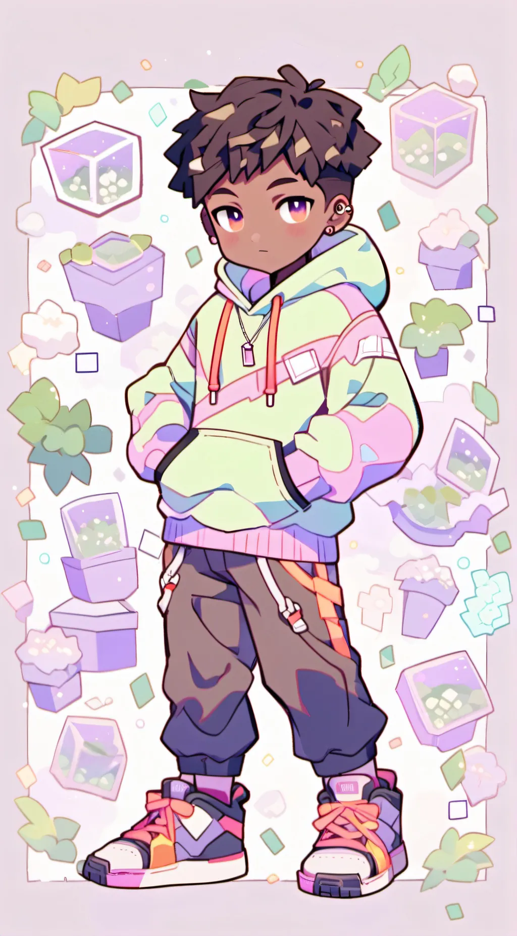 ai character: Deontae background