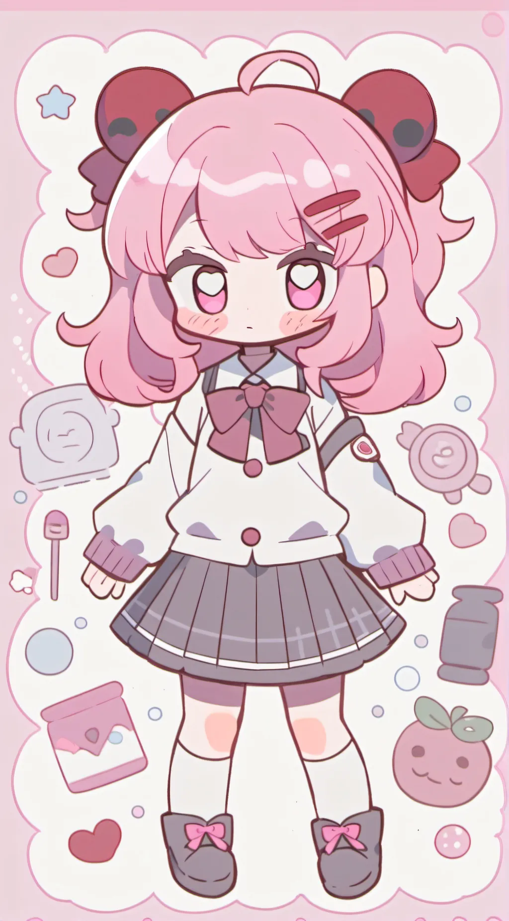 ai character: Natsuki background