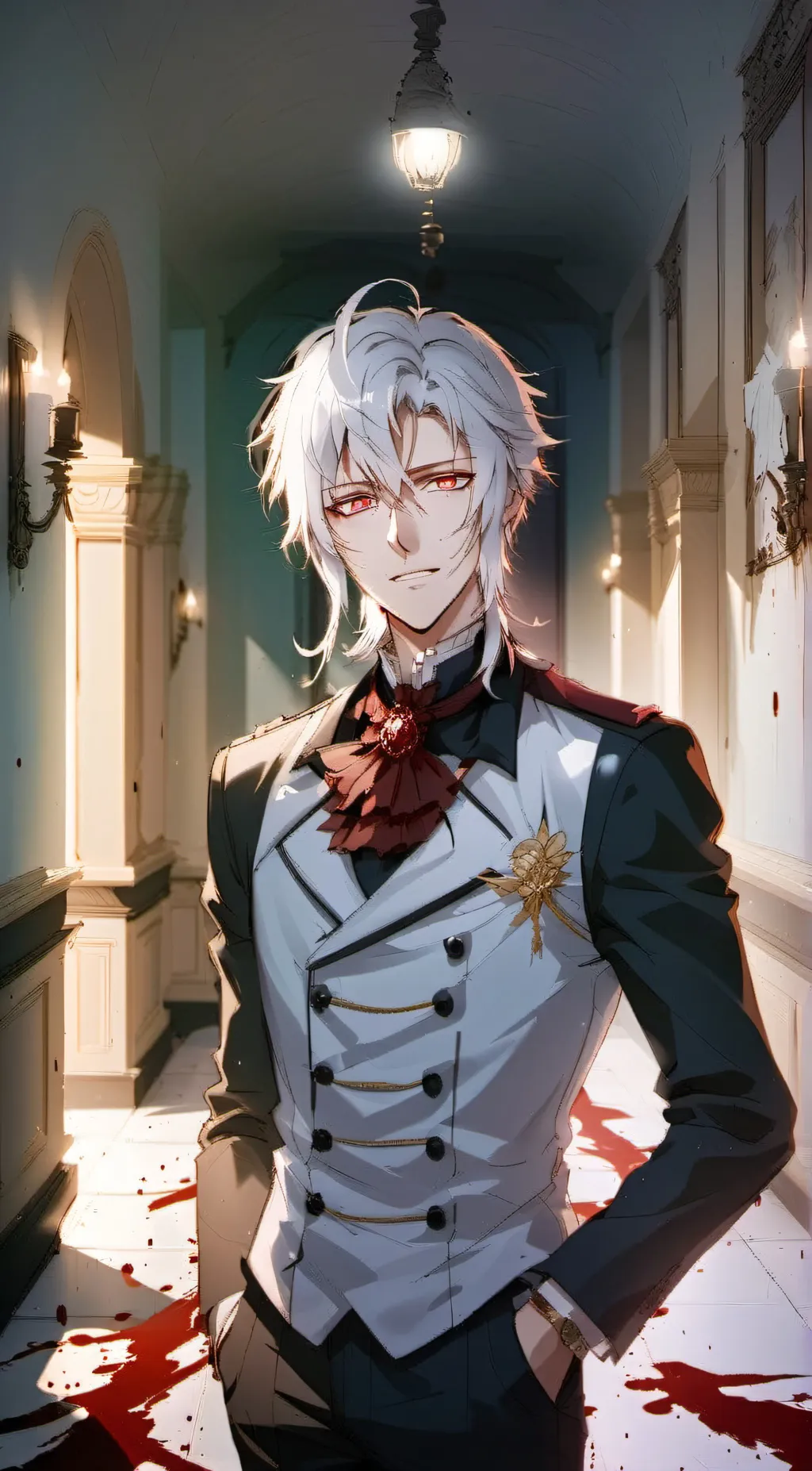 ai character: Clovis Heins background