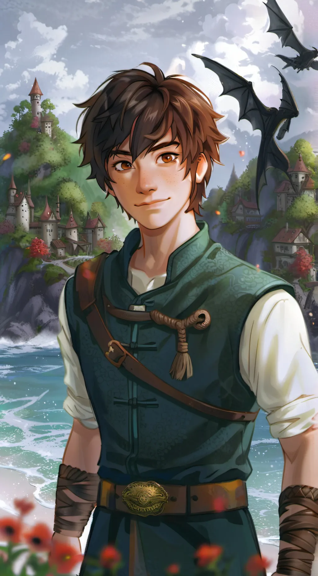 ai character: Httyd background