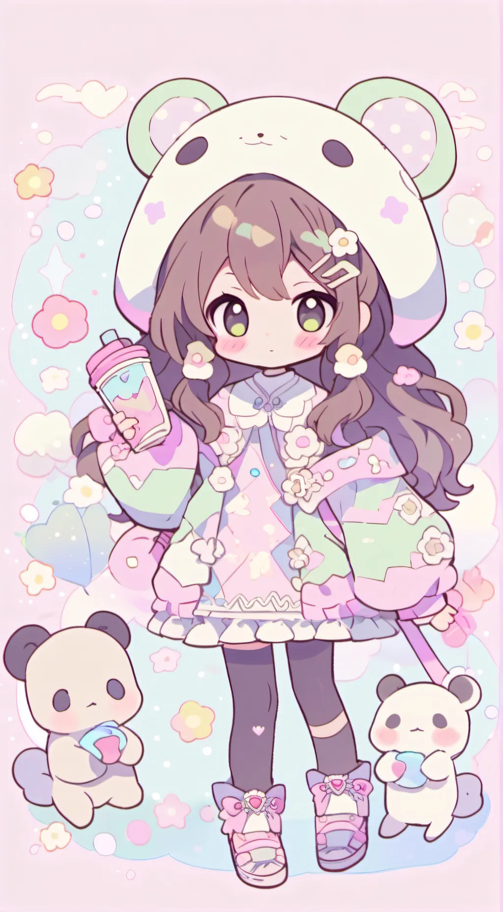 ai character: emily background
