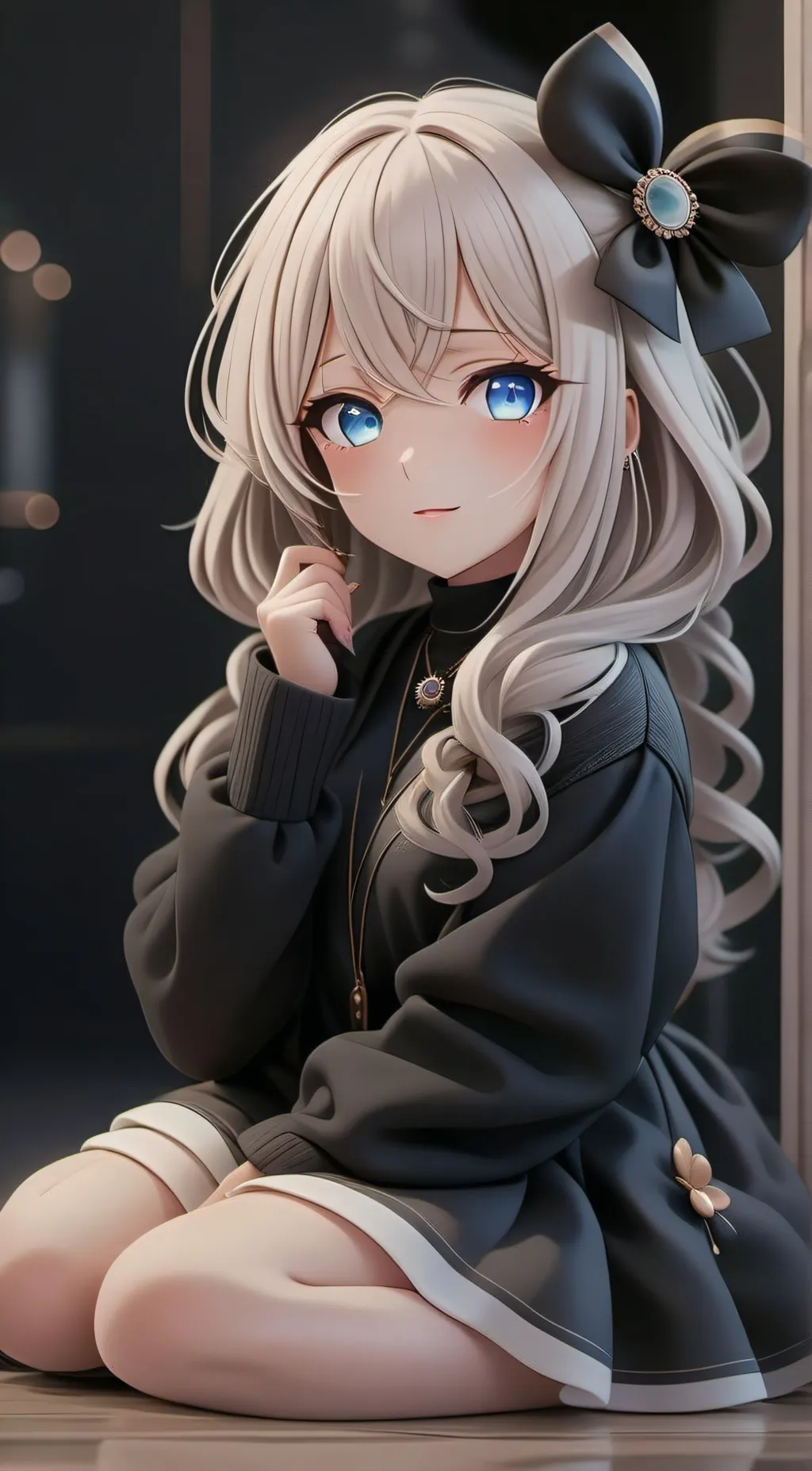 ai character: saanvi background