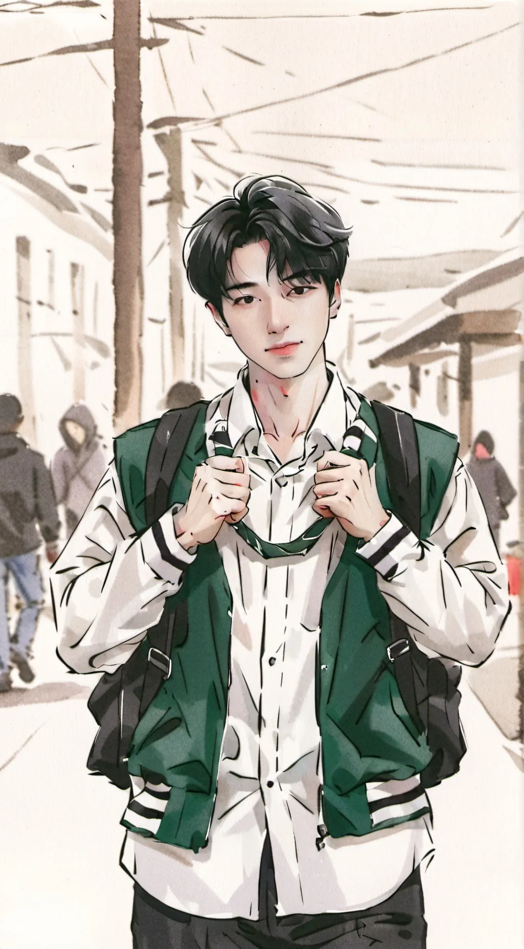 ai character: Ian background