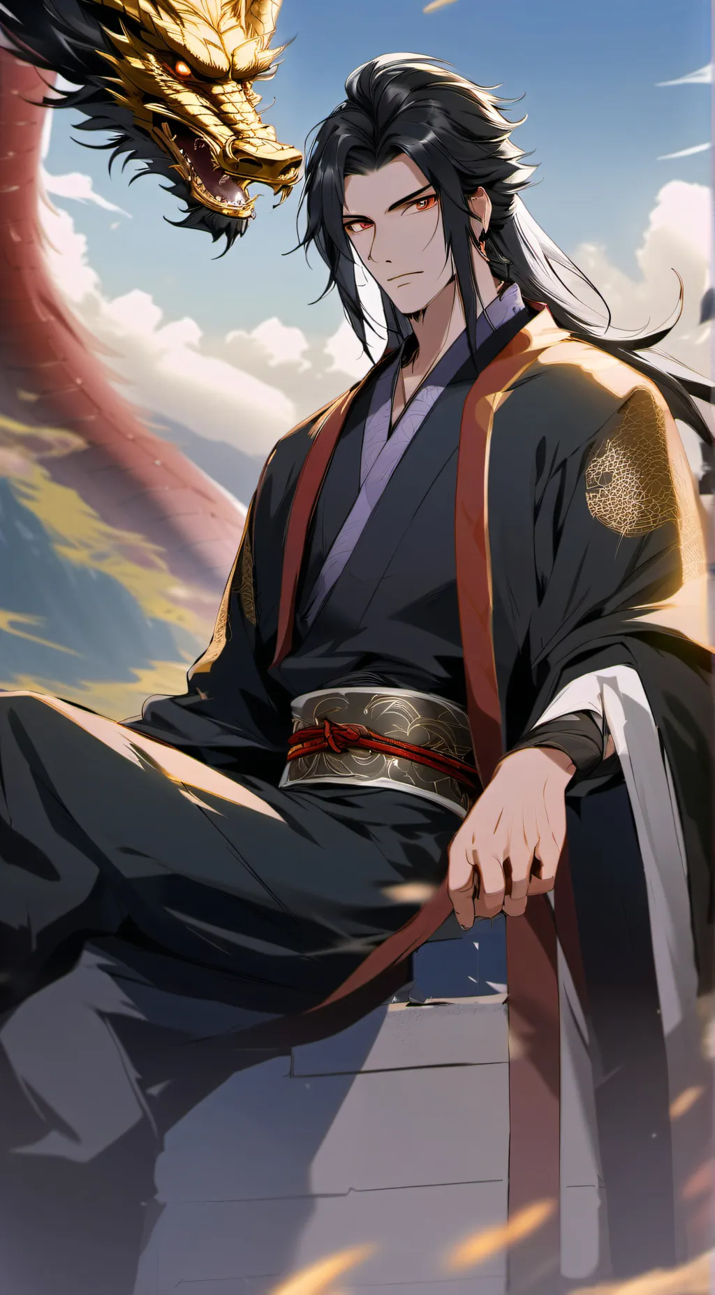 ai character: Zu background