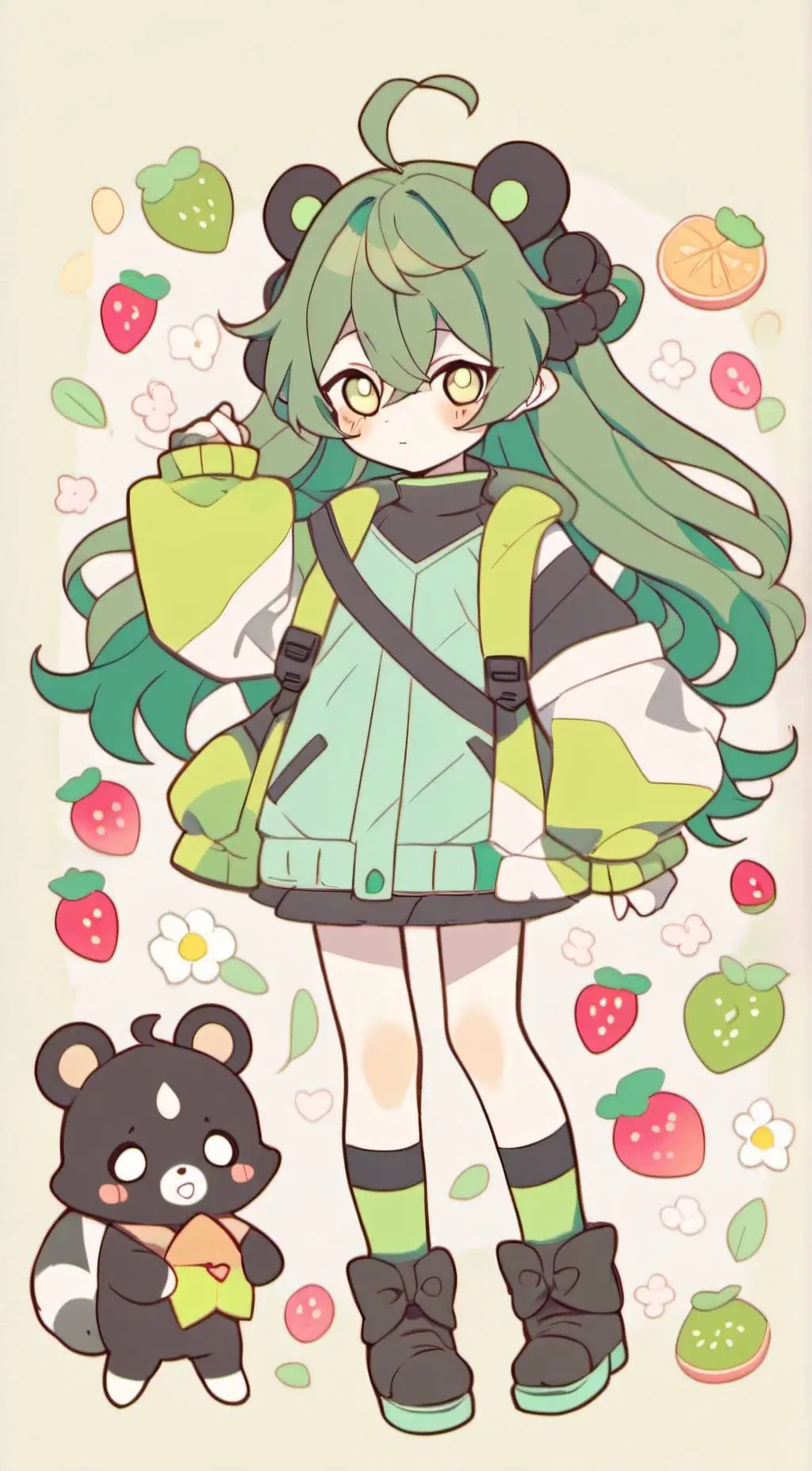 ai character: camp camp background