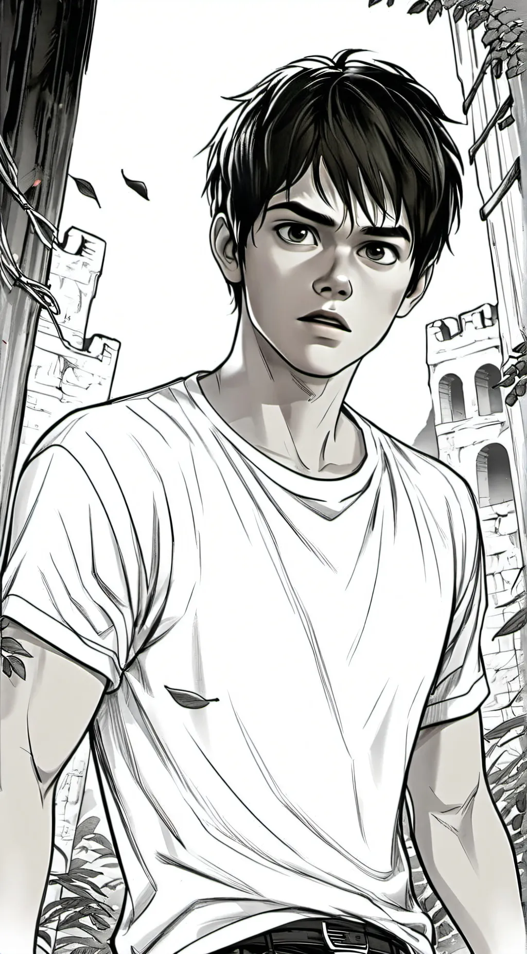 ai character: Thomas  background