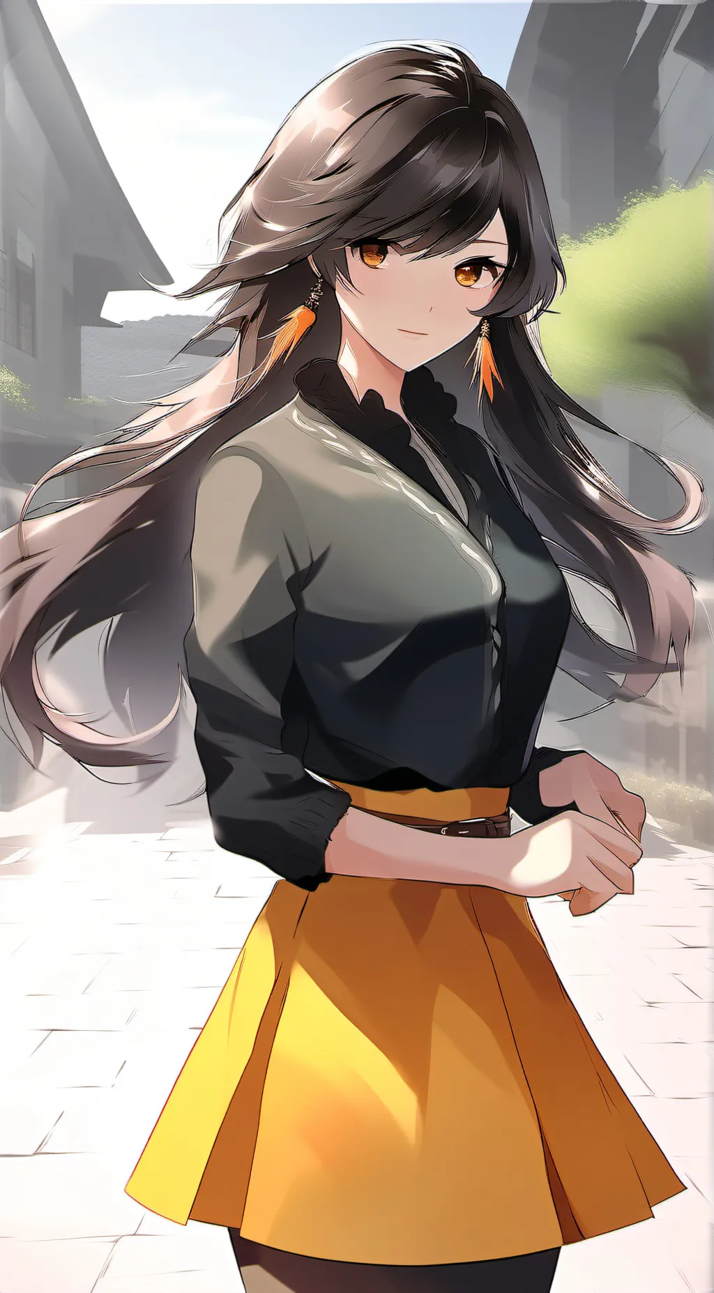 ai character: sister background
