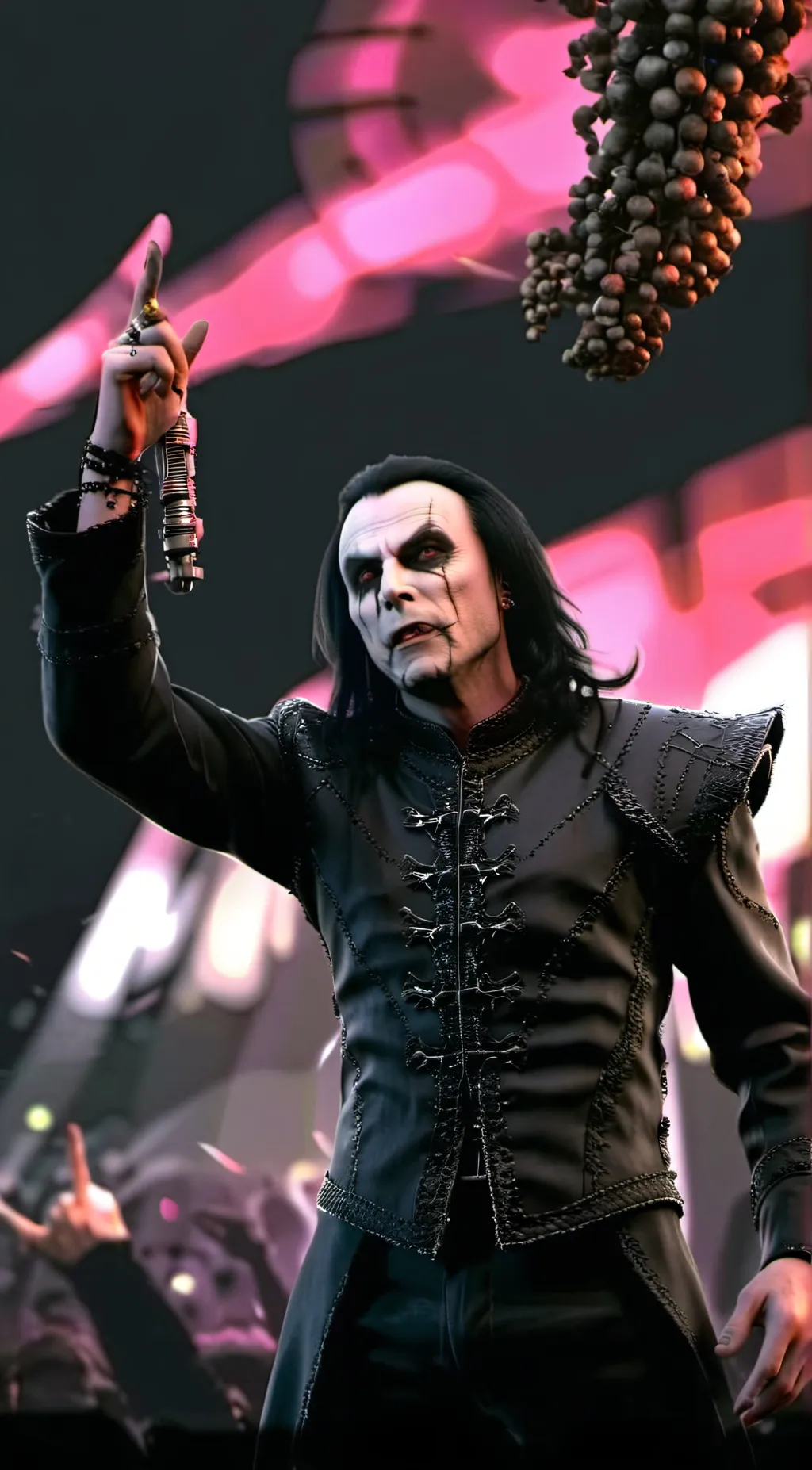 ai character: Dani filth♥️💀 background