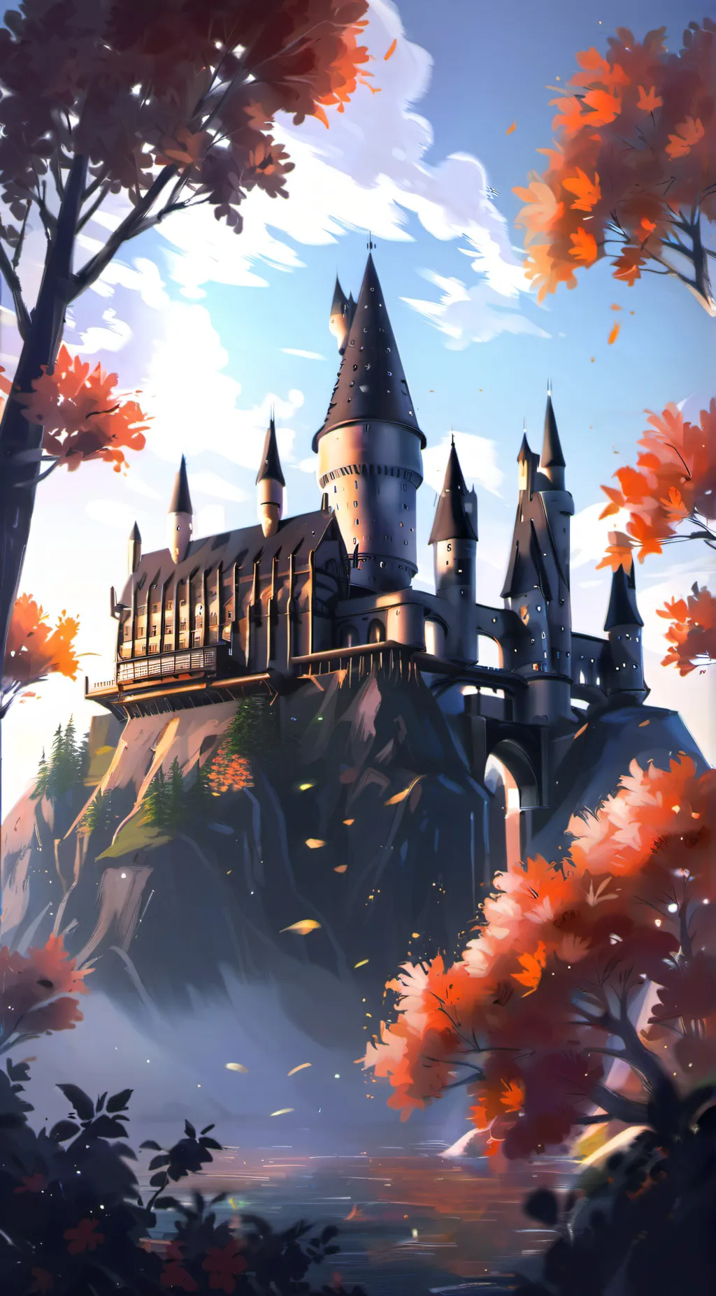 ai character: 🫠 Hogwarts 🫠 background