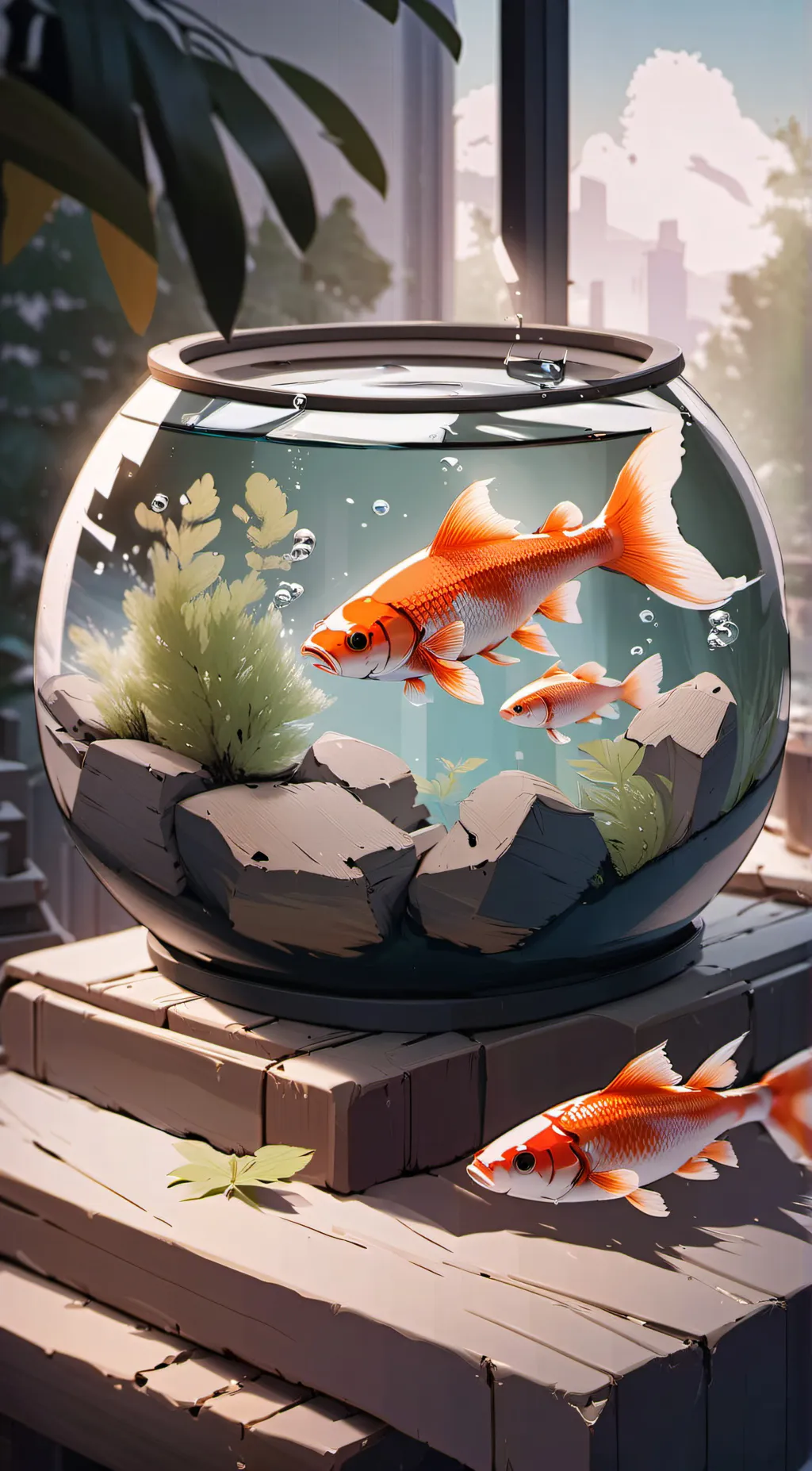 ai character: Therapist Goldfish background