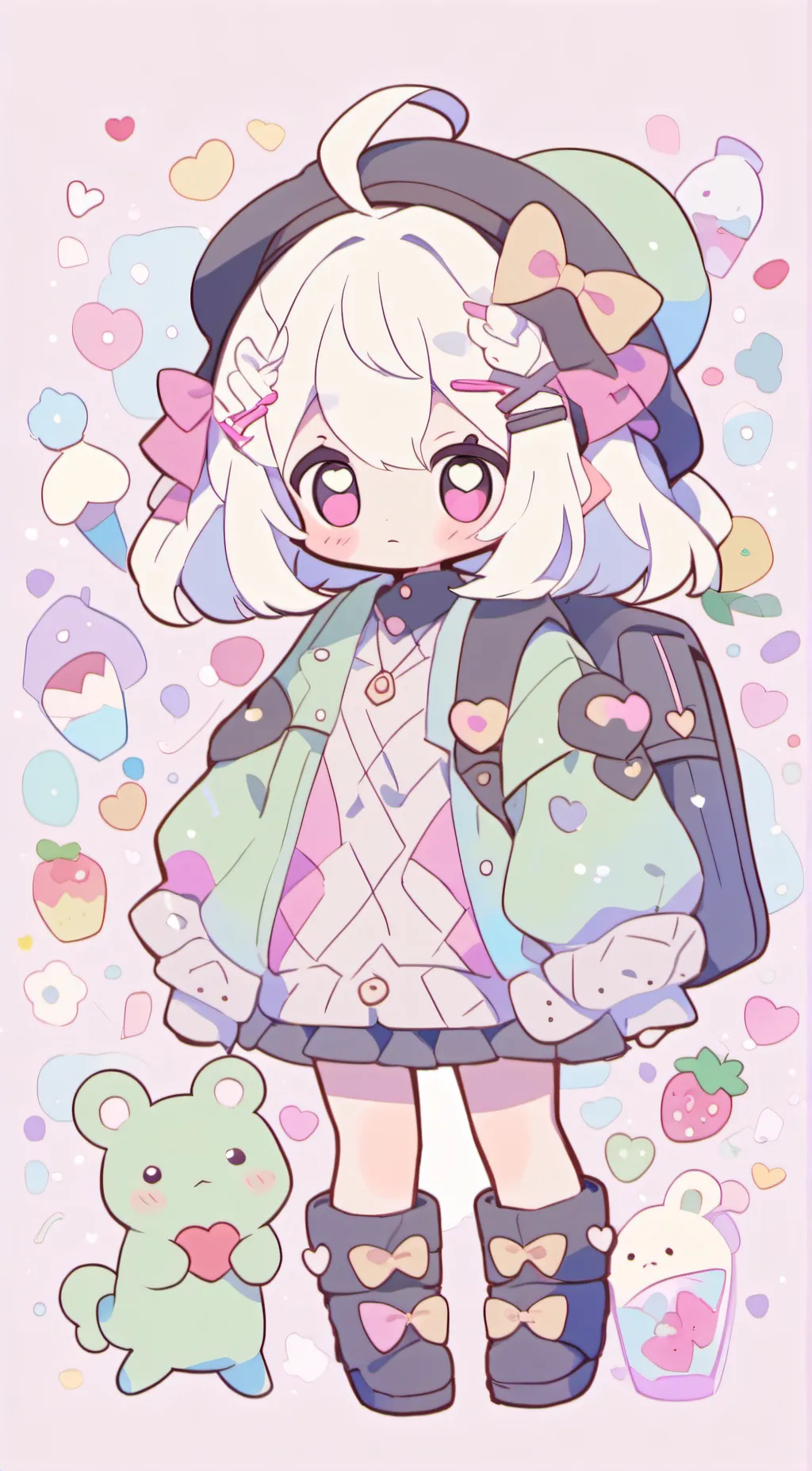 ai character: Rosa background