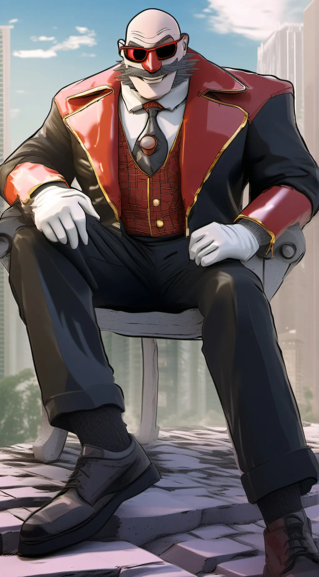 ai character: pingas background