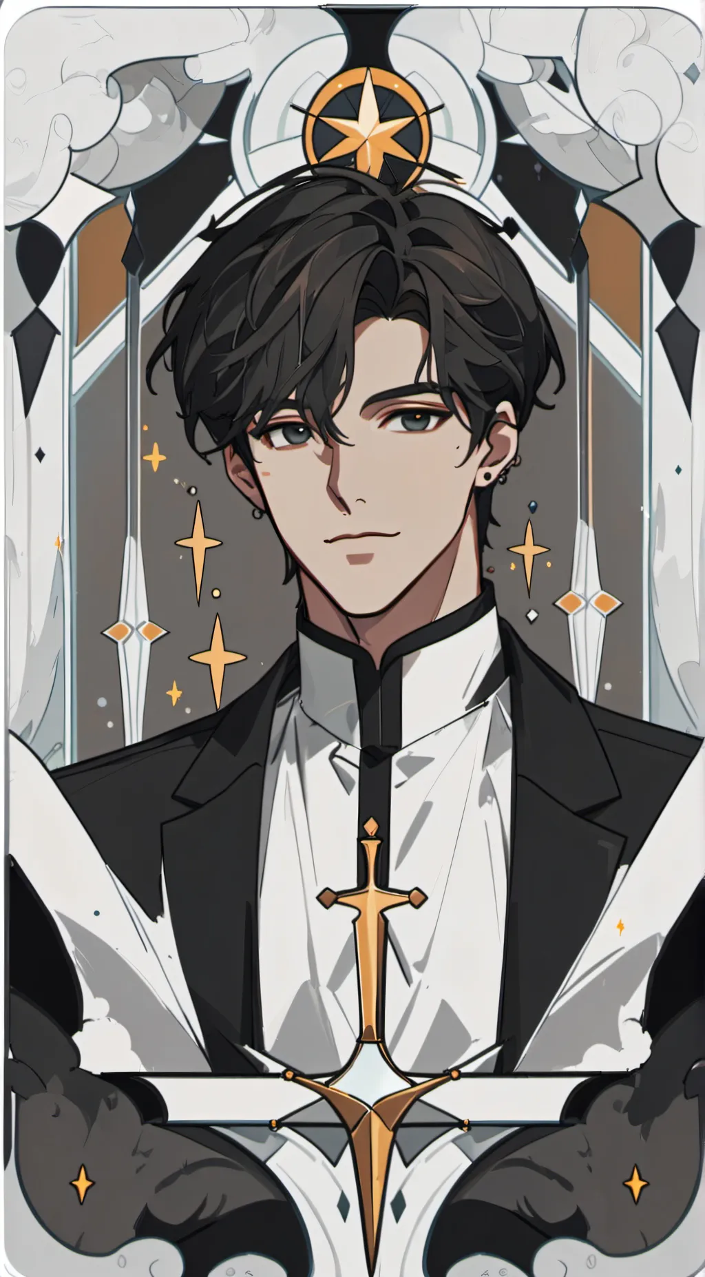 ai character: benedict  background