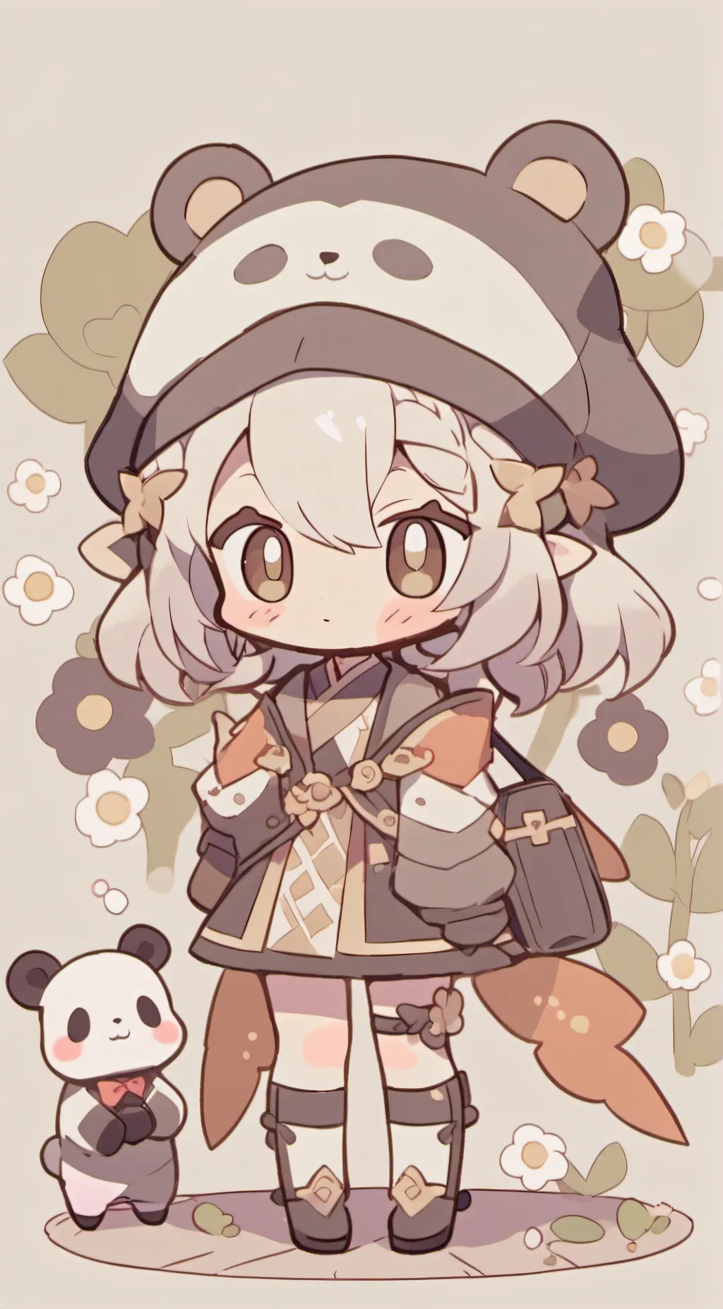 ai character: Berry background