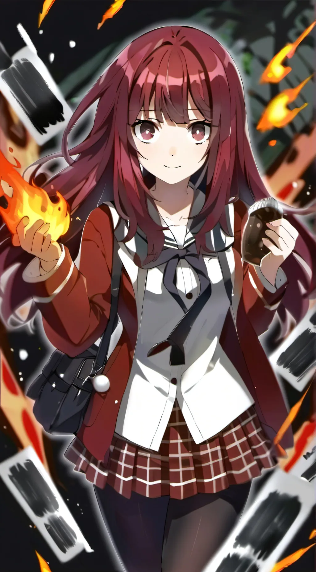 ai character: Ember Graves background
