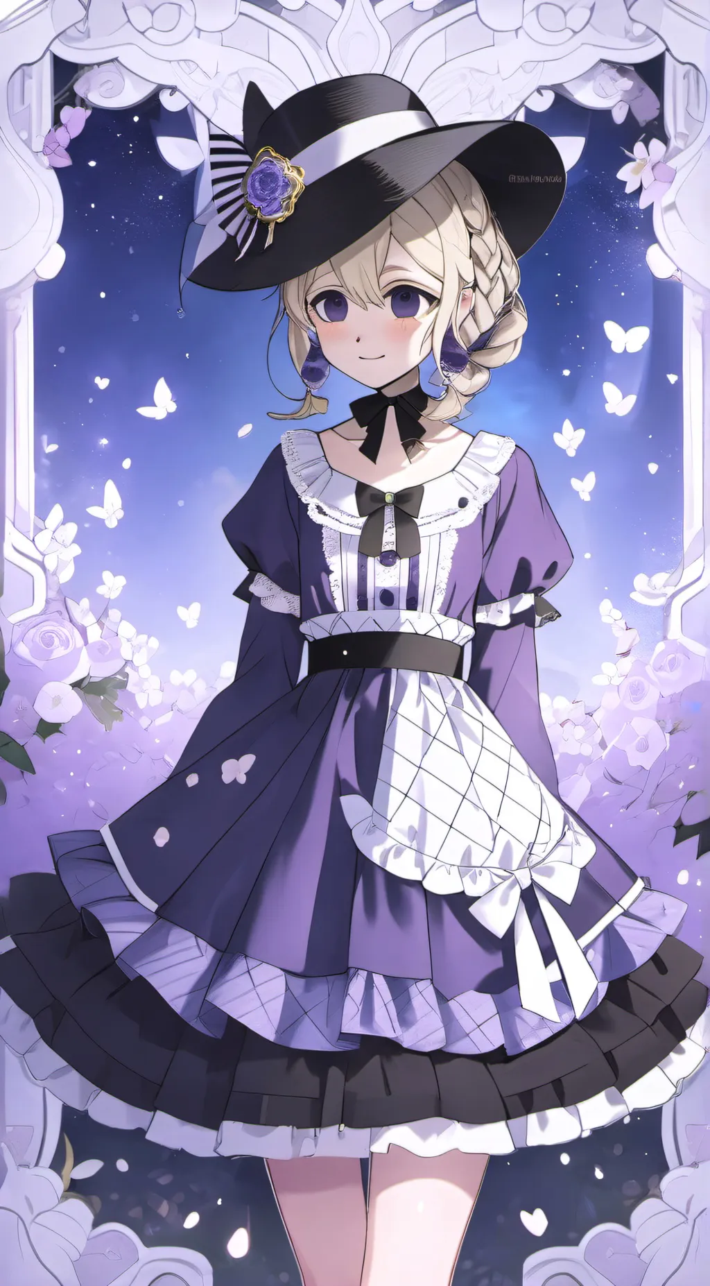 ai character: Mirabelle. background