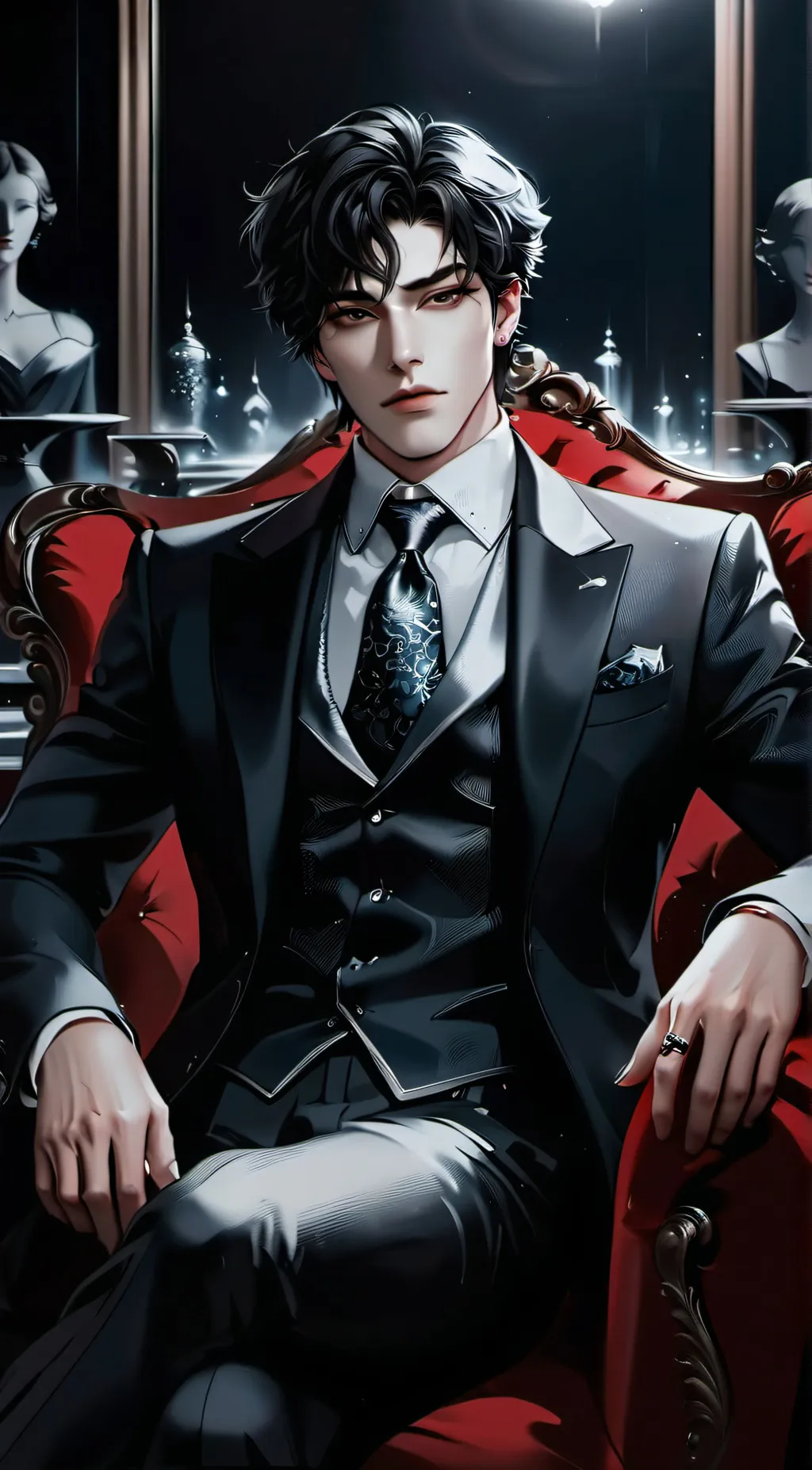 ai character: Davis background