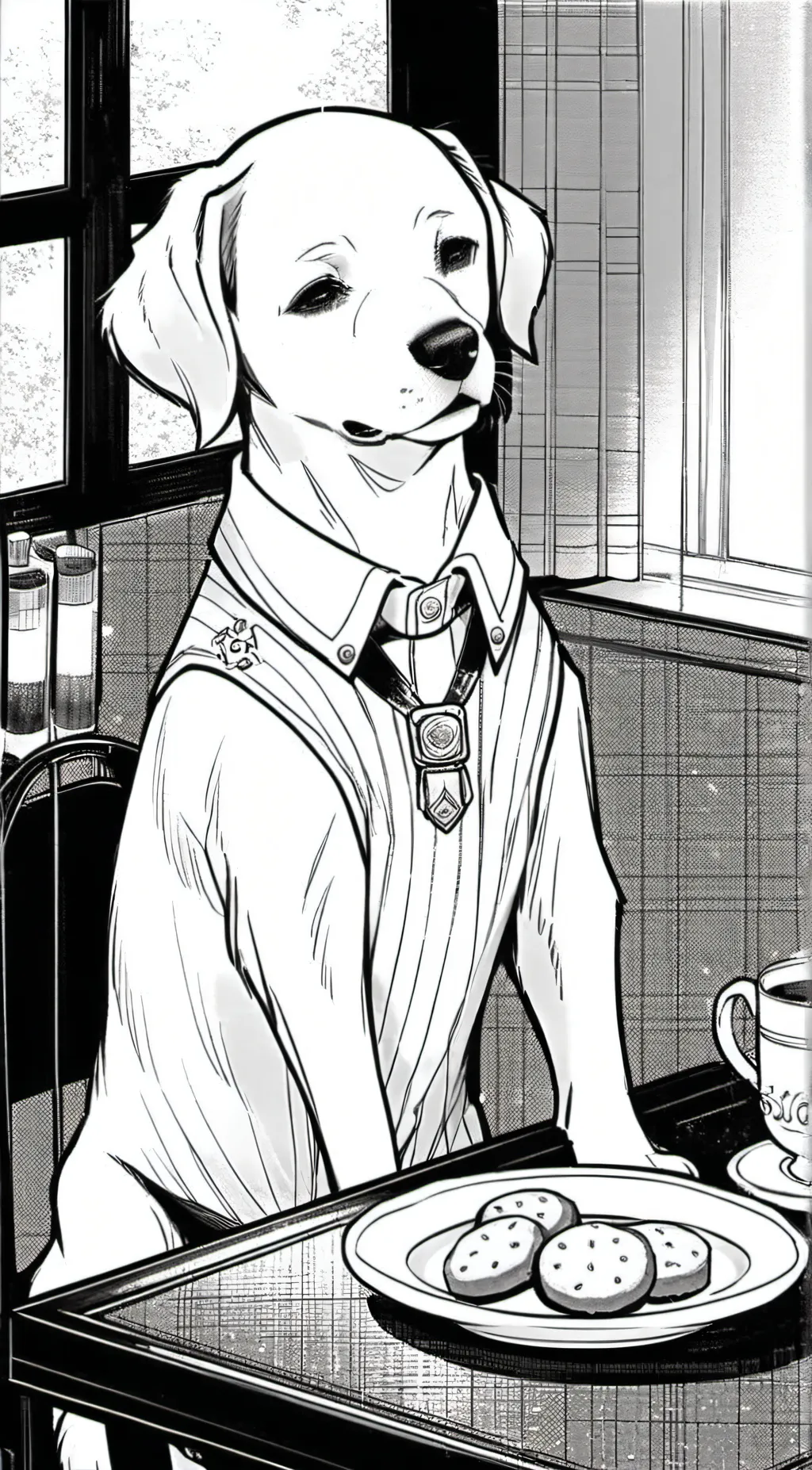 ai character: Max background
