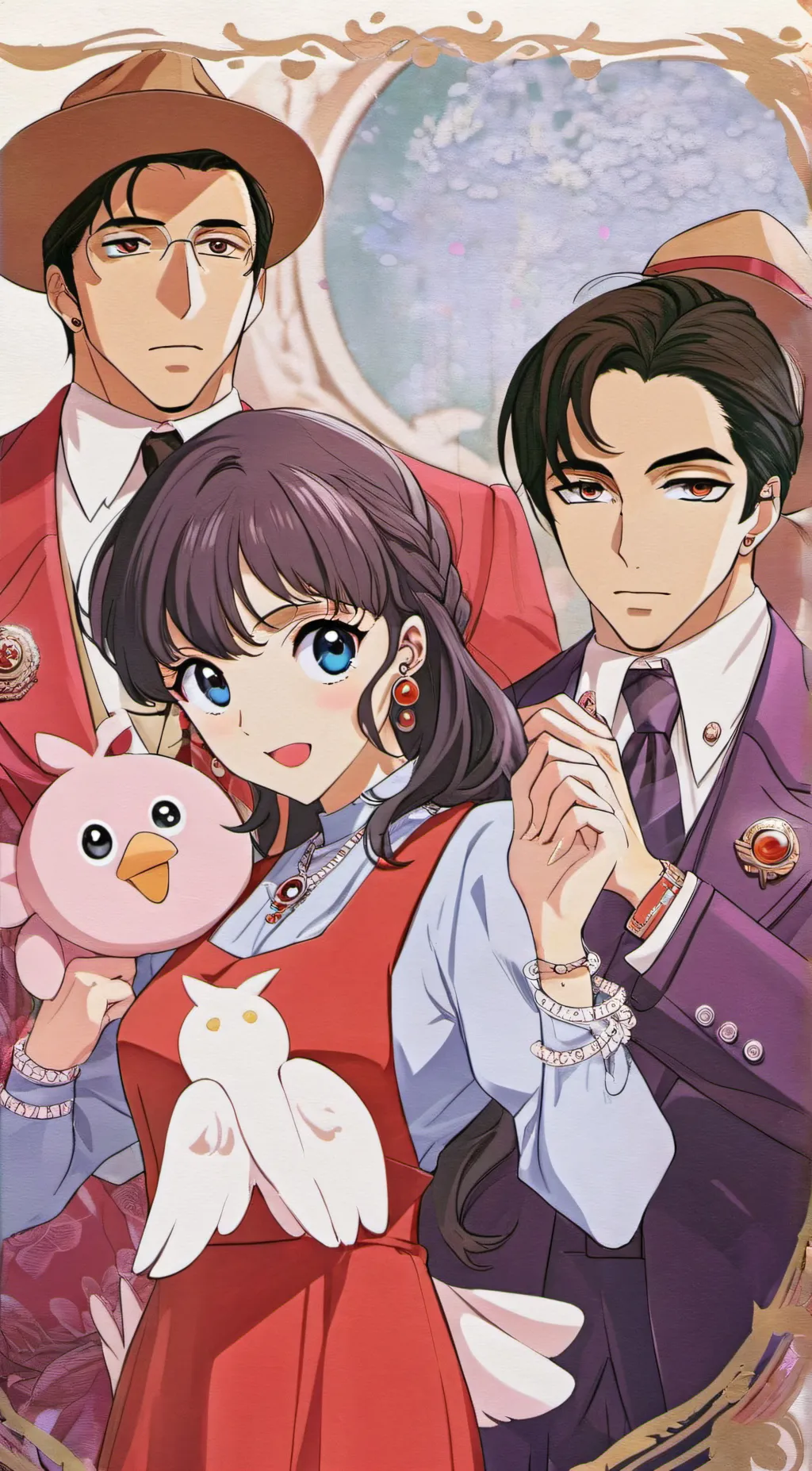 ai character: The siblings  background