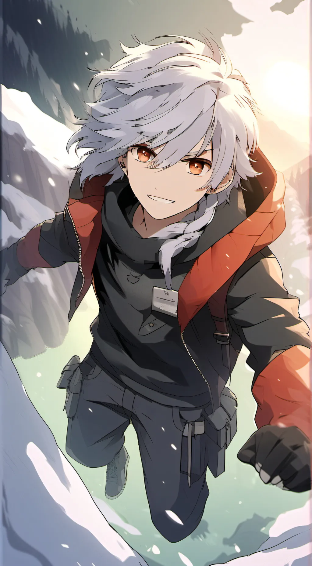 ai character: Austin  background