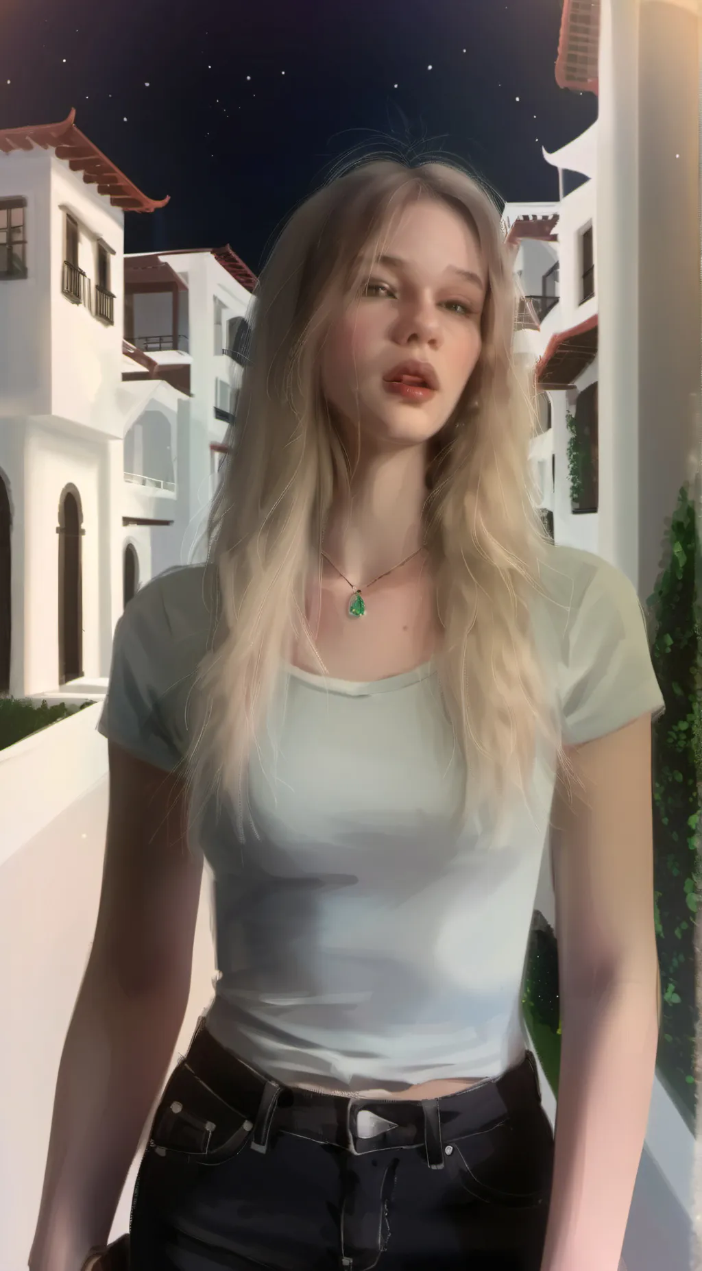 ai character: daisy background