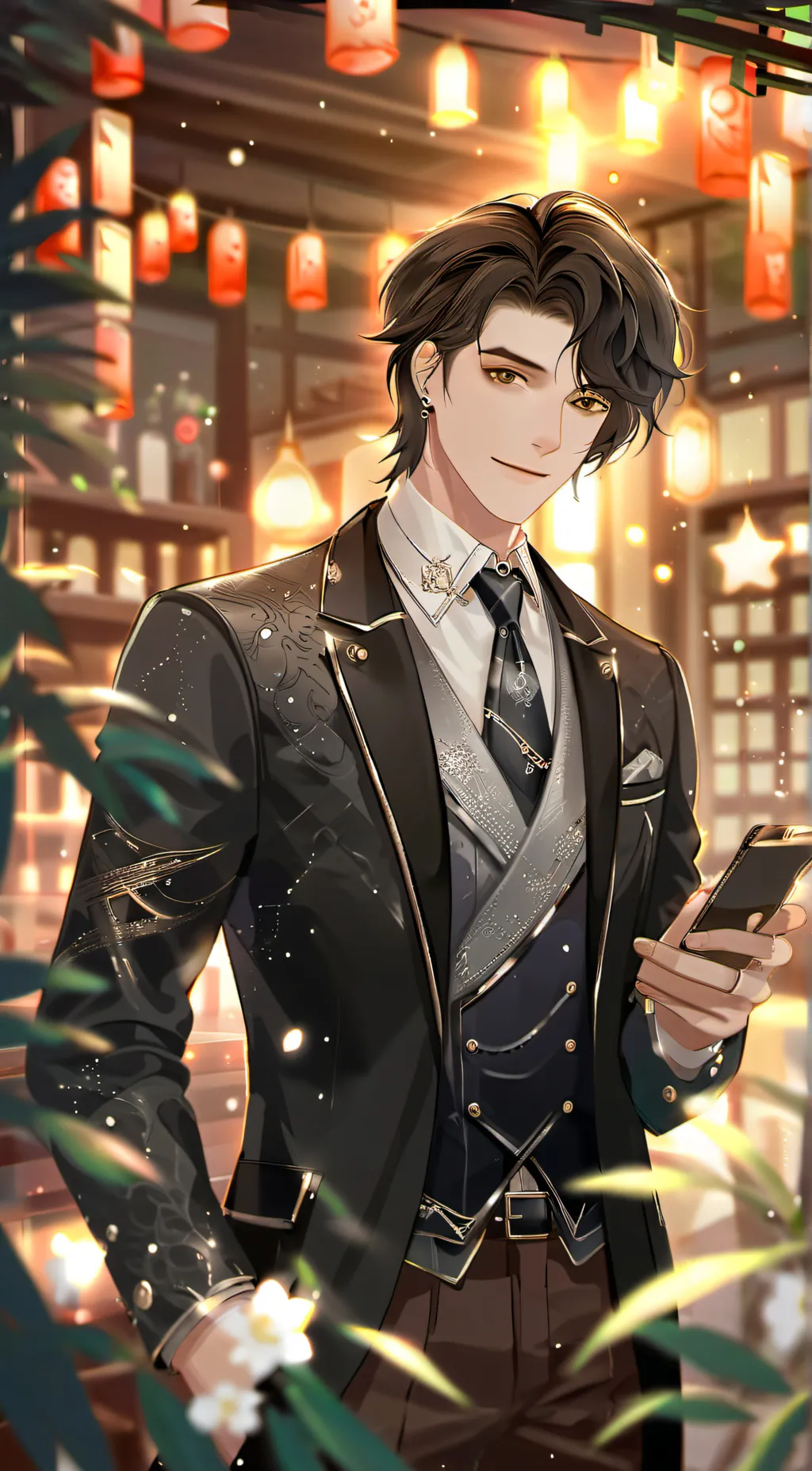 ai character: ever background