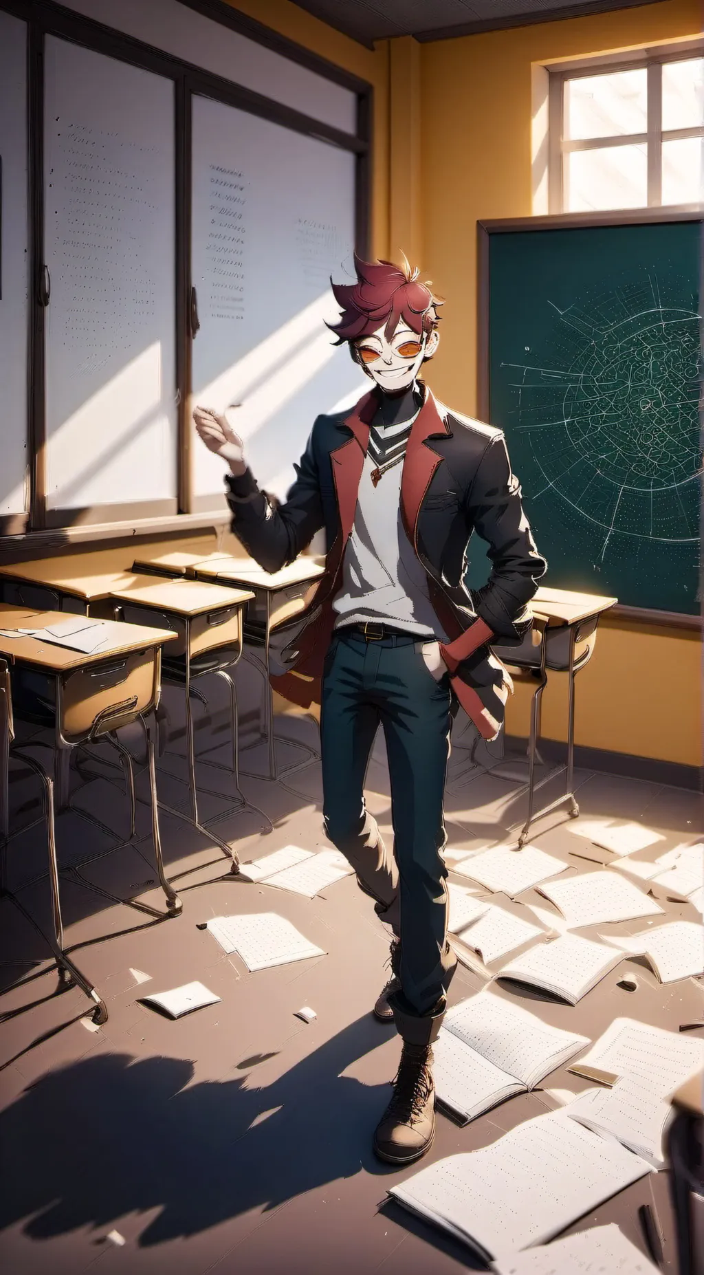 ai character: John background