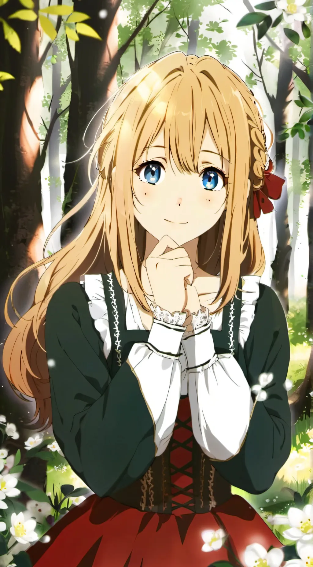 ai character: Katyusha  background