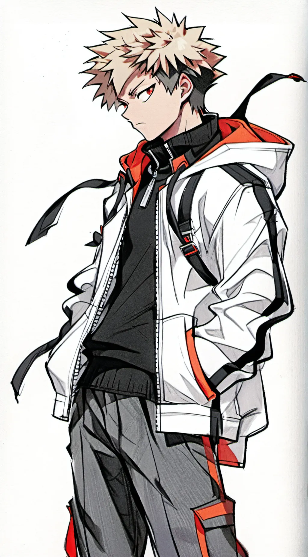 ai character: bakugo background