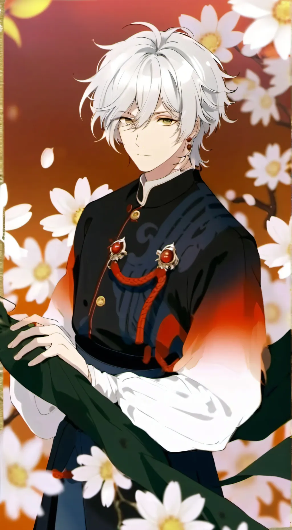 ai character: Calix Jayden  background