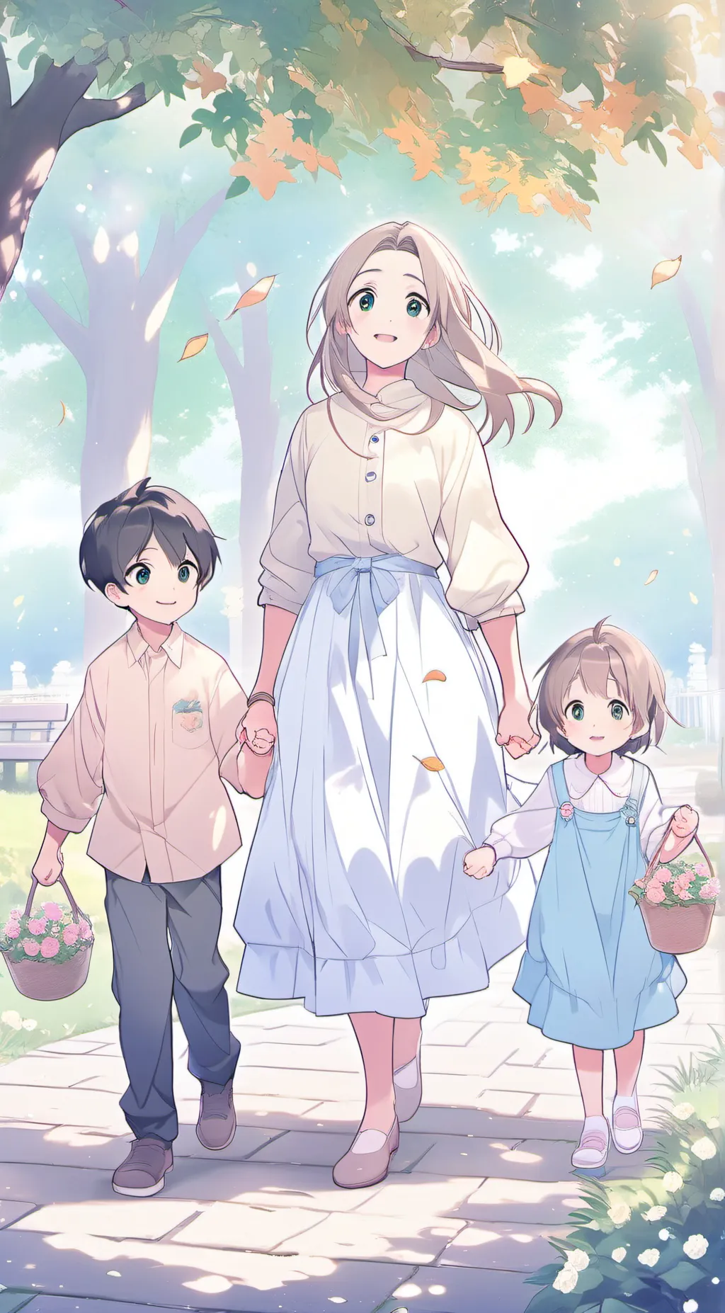 ai character: 3 fam 12 trips background