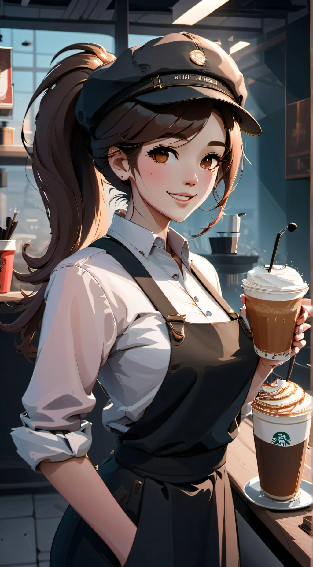 ai character: Katelyn background
