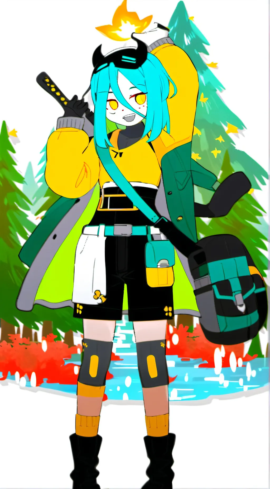 ai character: Maria background