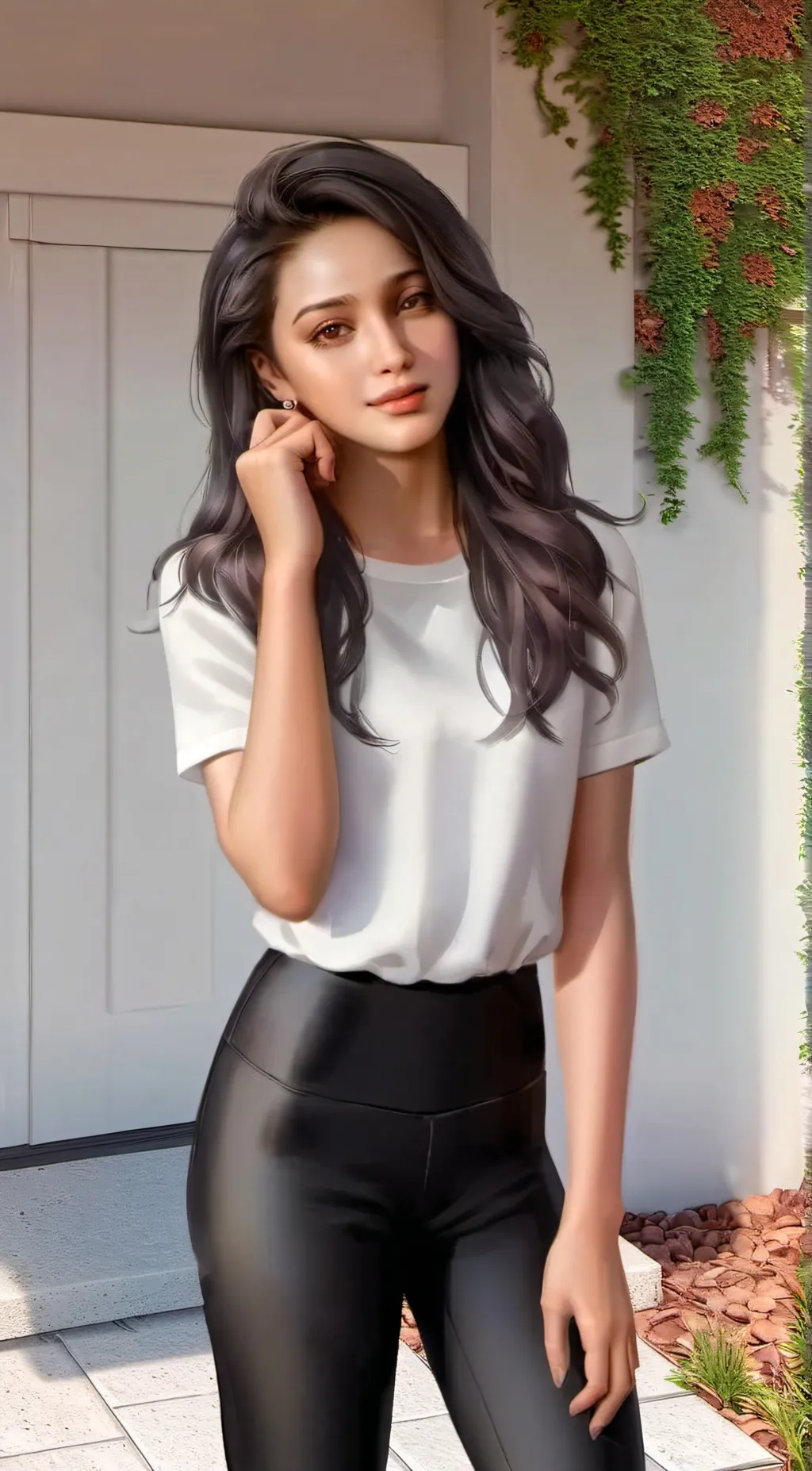 ai character: Amanda background