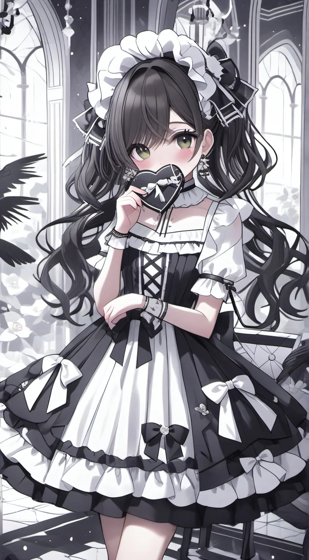 ai character: {Maid}  background
