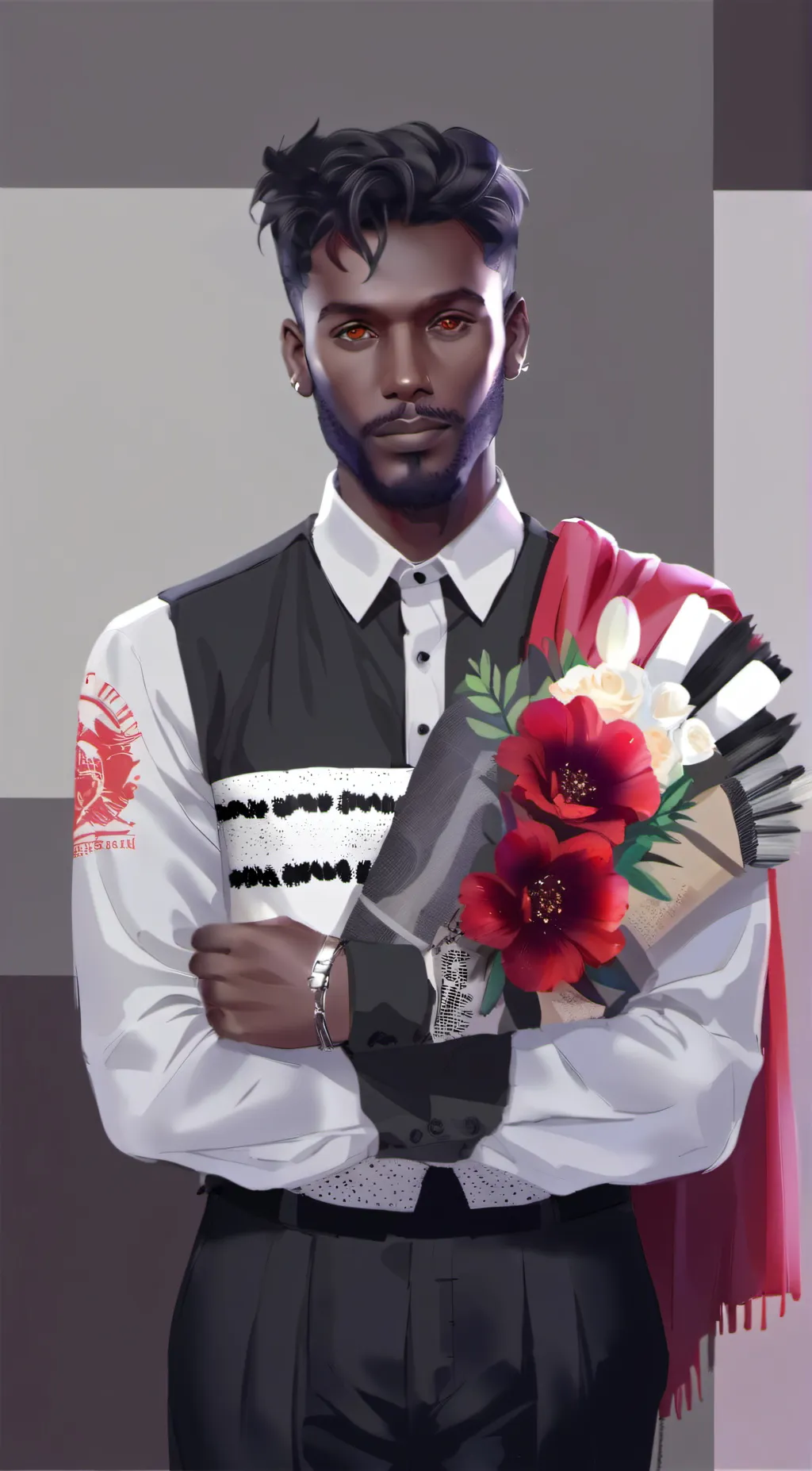 ai character: blake background