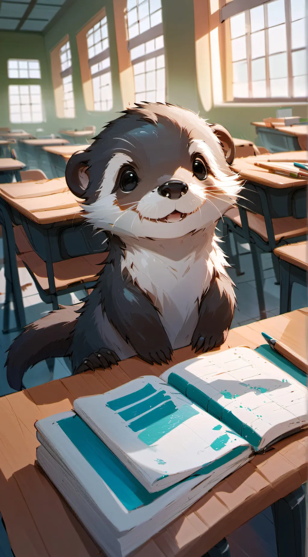 ai character: otty background