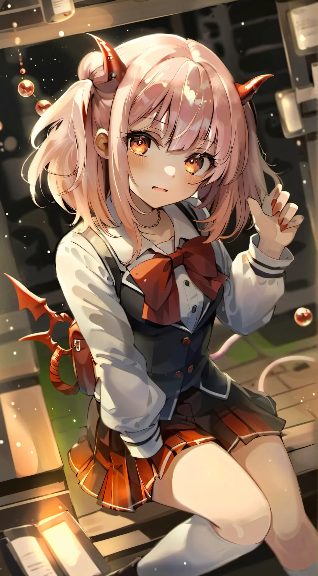 ai character: 柳林月 background