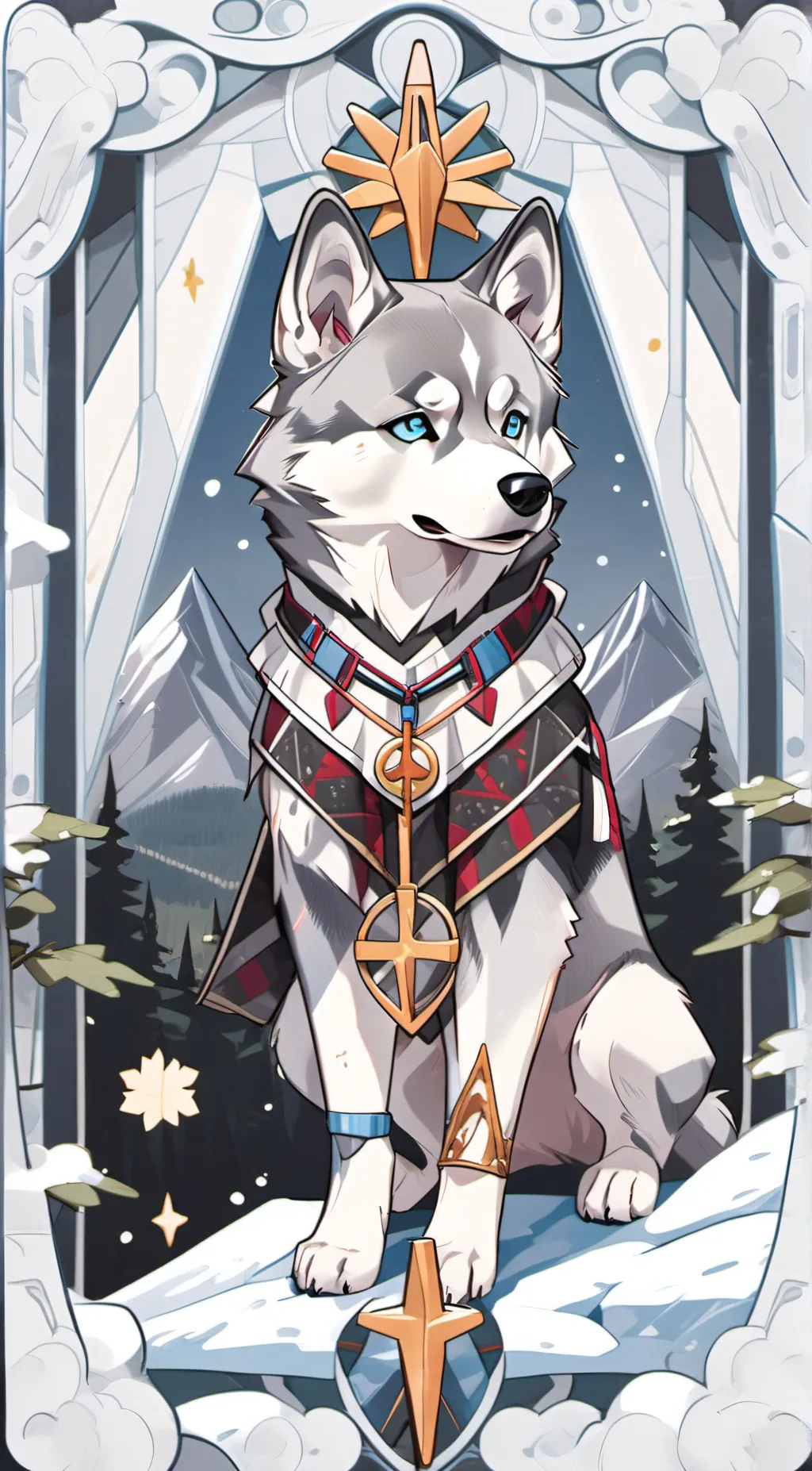 ai character: ◇Snow◇ background