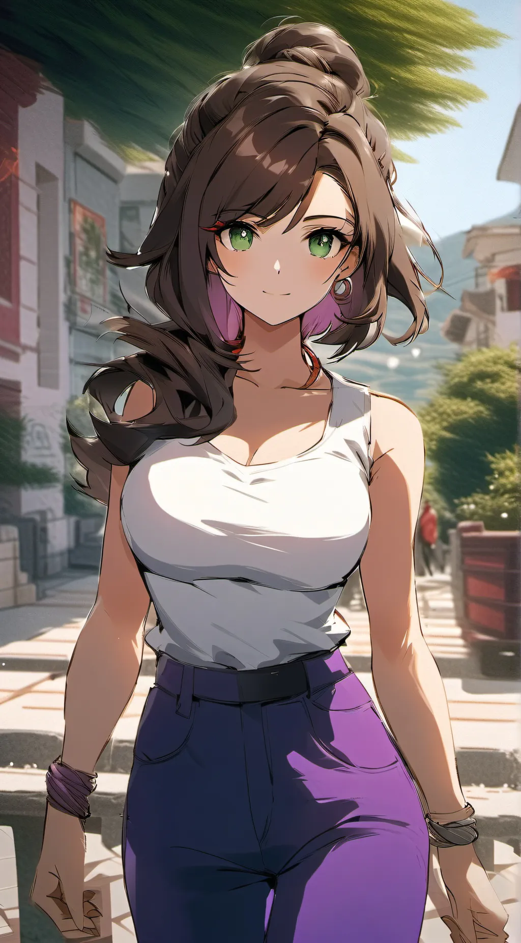 ai character: Jessica Duncan  background